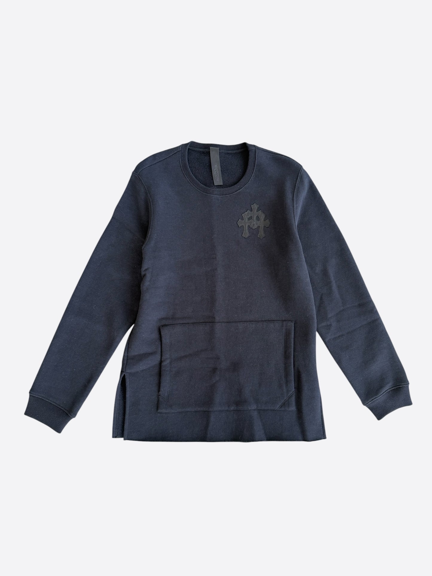 Chrome Hearts Black Triple Cross Patch Sweater
