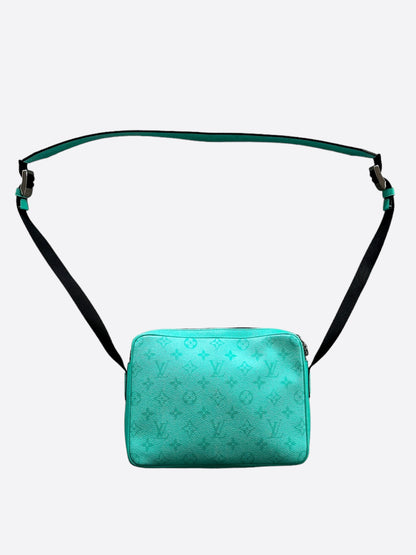 Louis Vuitton Miami Green Outdoor Messenger Bag