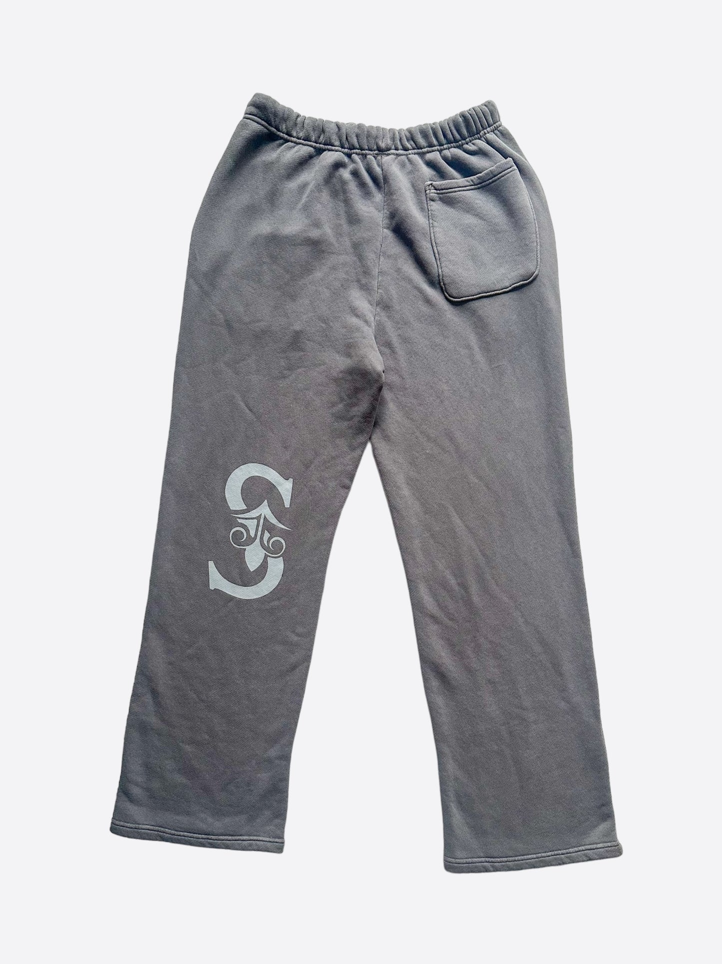 Savonches Grey Tonal S Logo Sweatpants