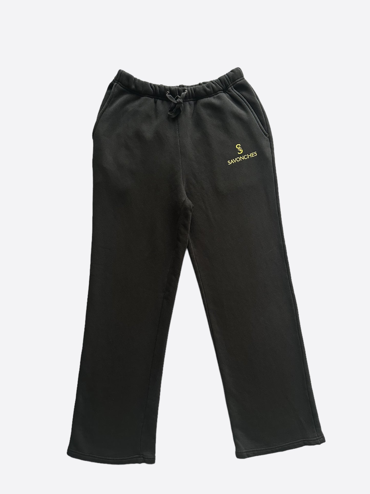 Savonches Black & Gold Logo Sweatpants