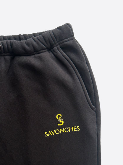 Savonches Black & Gold Logo Sweatpants