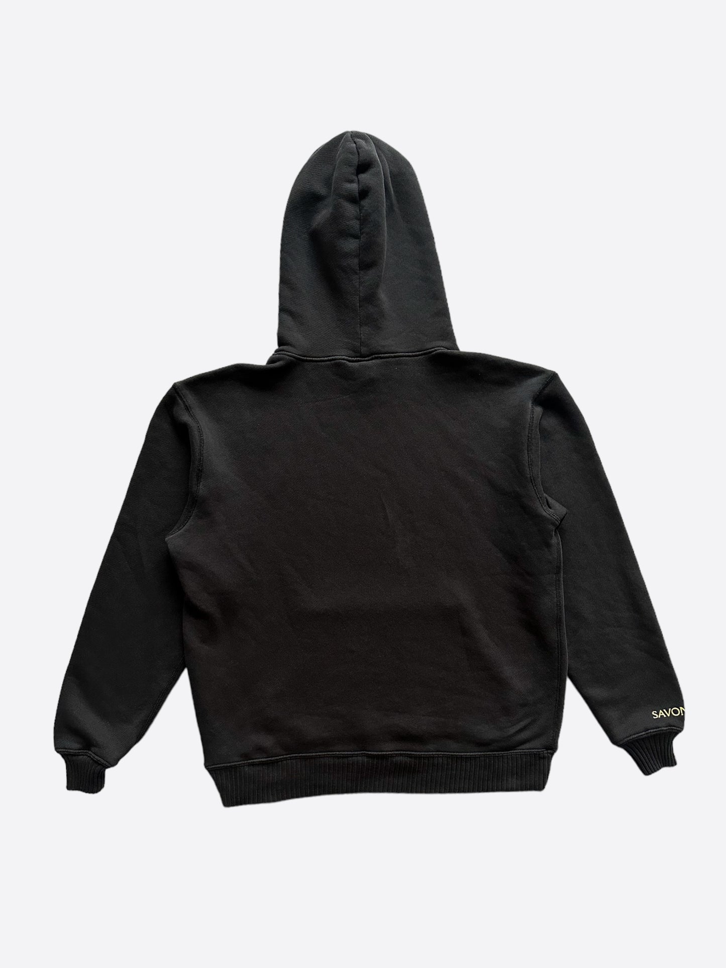 Savonches Black & Gold Blurred S Logo Hoodie