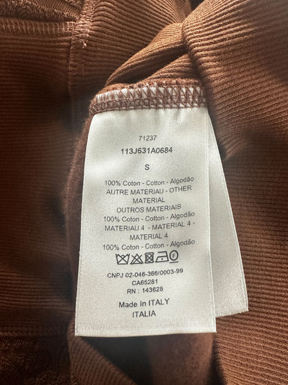 Dior Brown Oblique Towel Hoodie