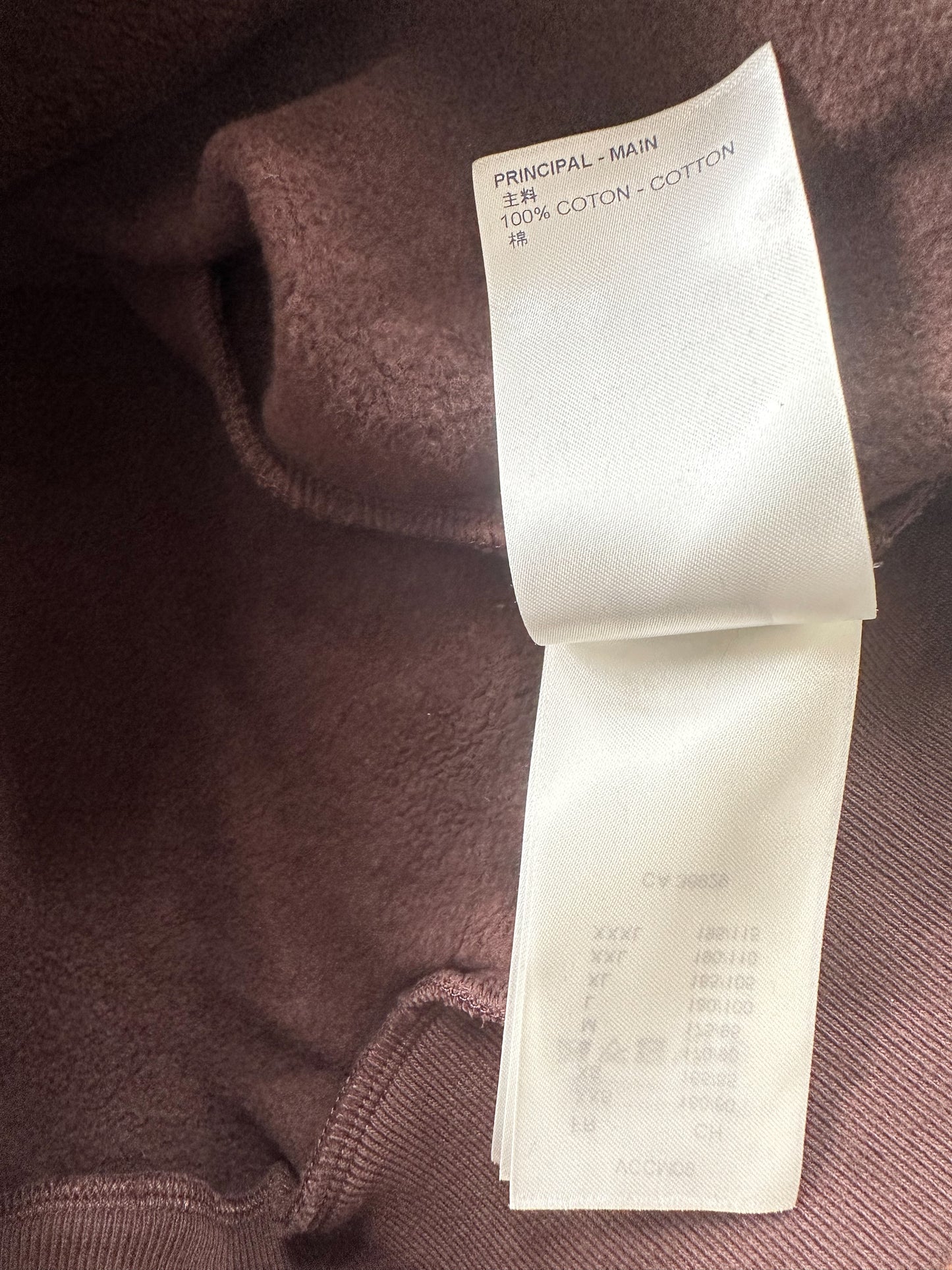 Louis Vuitton Brown Tuffetage Logo Sweater