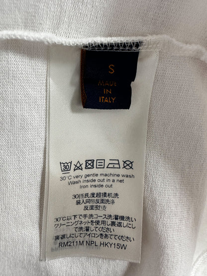 Louis Vuitton White Cable Pattern T-Shirt