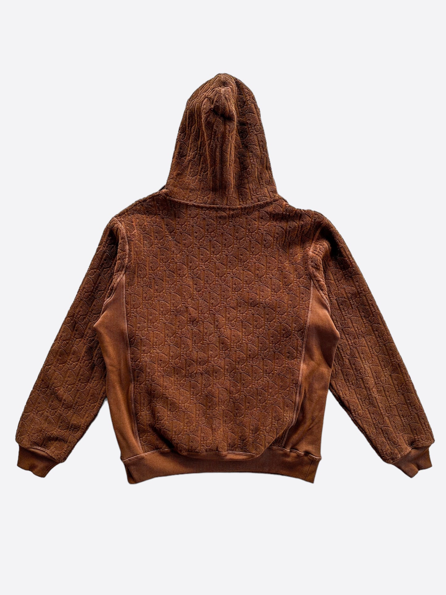 Dior Brown Oblique Towel Hoodie