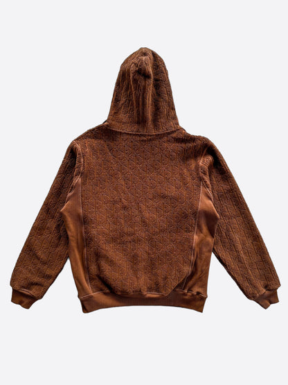 Dior Brown Oblique Towel Hoodie