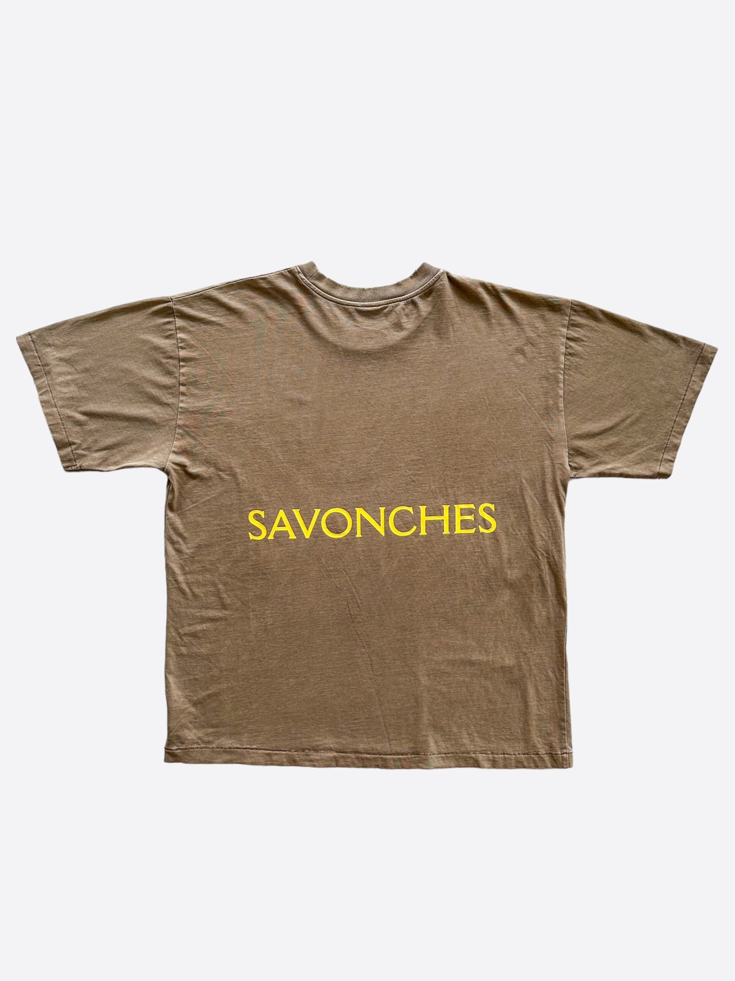 Savonches Brown & Gold S Logo T-Shirt