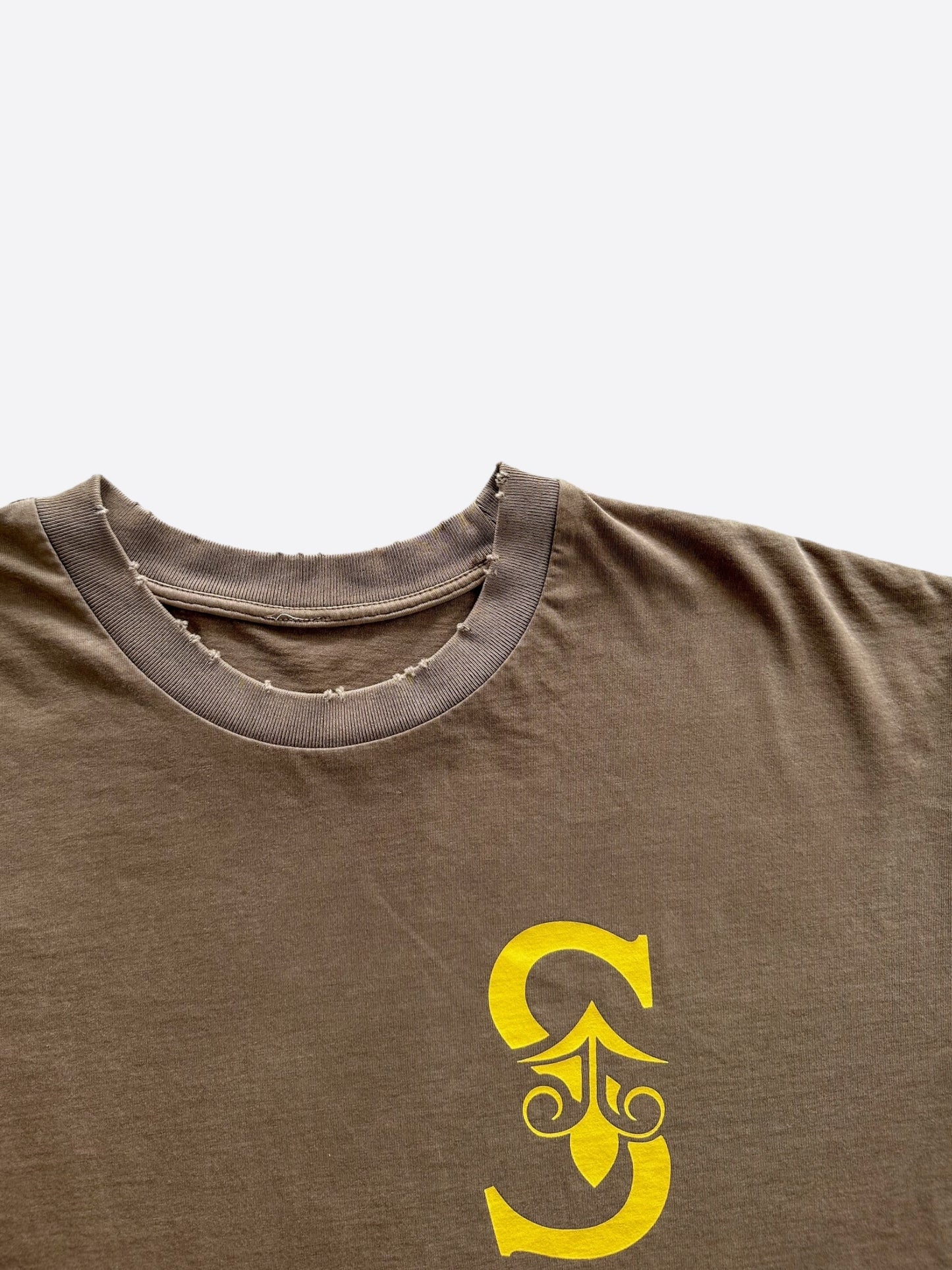 Savonches Brown & Gold S Logo T-Shirt