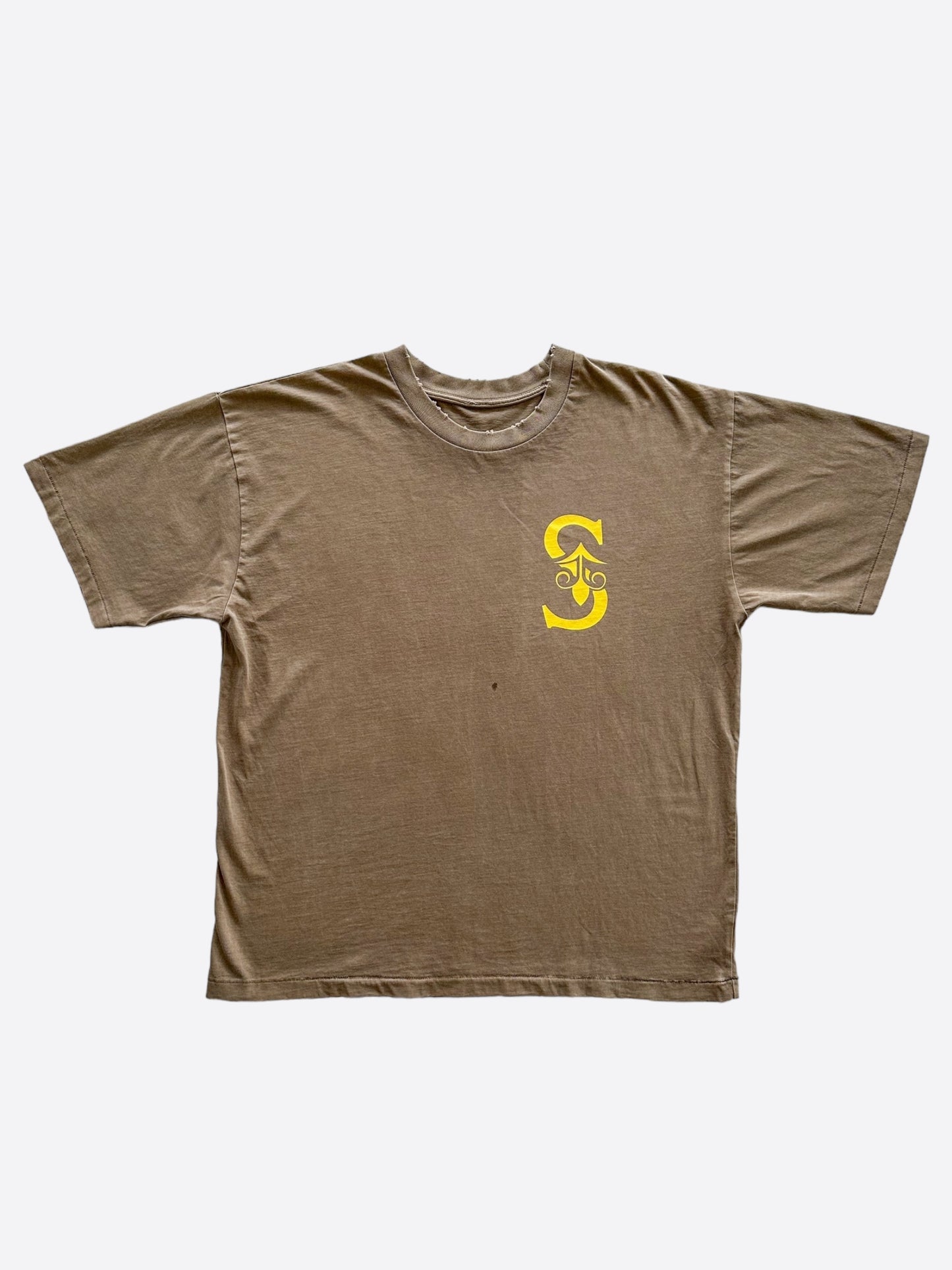 Savonches Brown & Gold S Logo T-Shirt