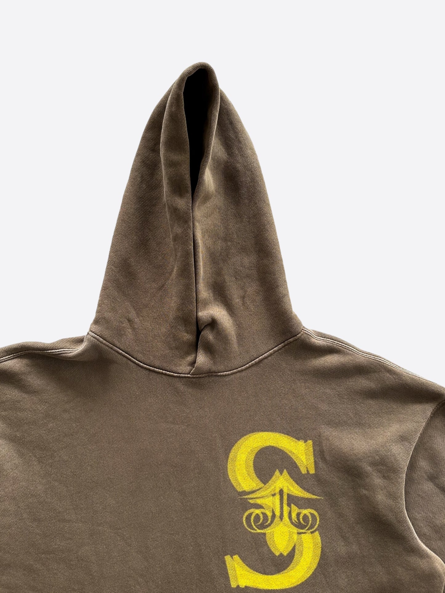 Savonches Brown & Gold S Logo Hoodie