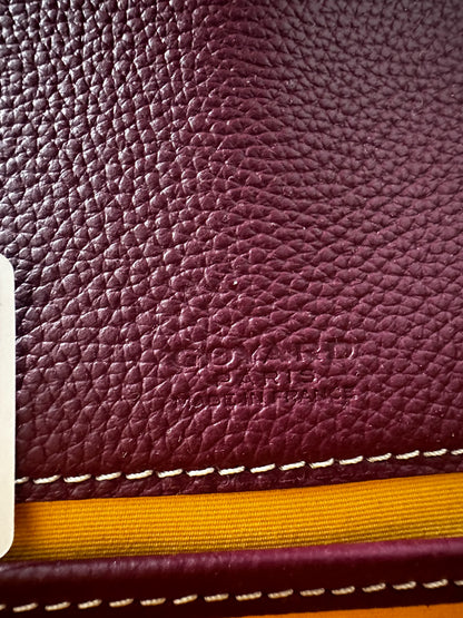 Goyard Burgundy Belvedere Messenger Bag