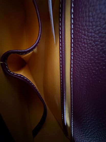 Goyard Burgundy Belvedere Messenger Bag