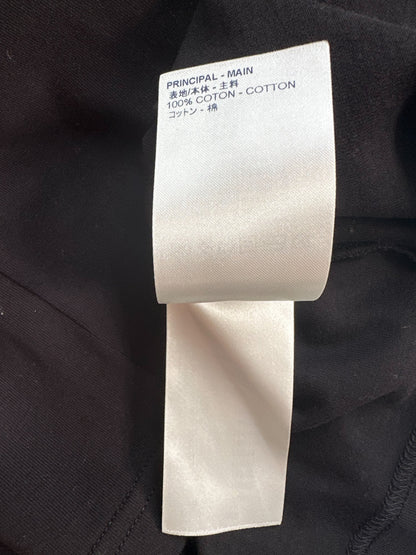 Louis Vuitton Black & White LV Stitch Logo T-Shirt