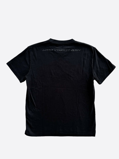 Louis Vuitton Black L.Vuitton Heat Reactive T-Shirt