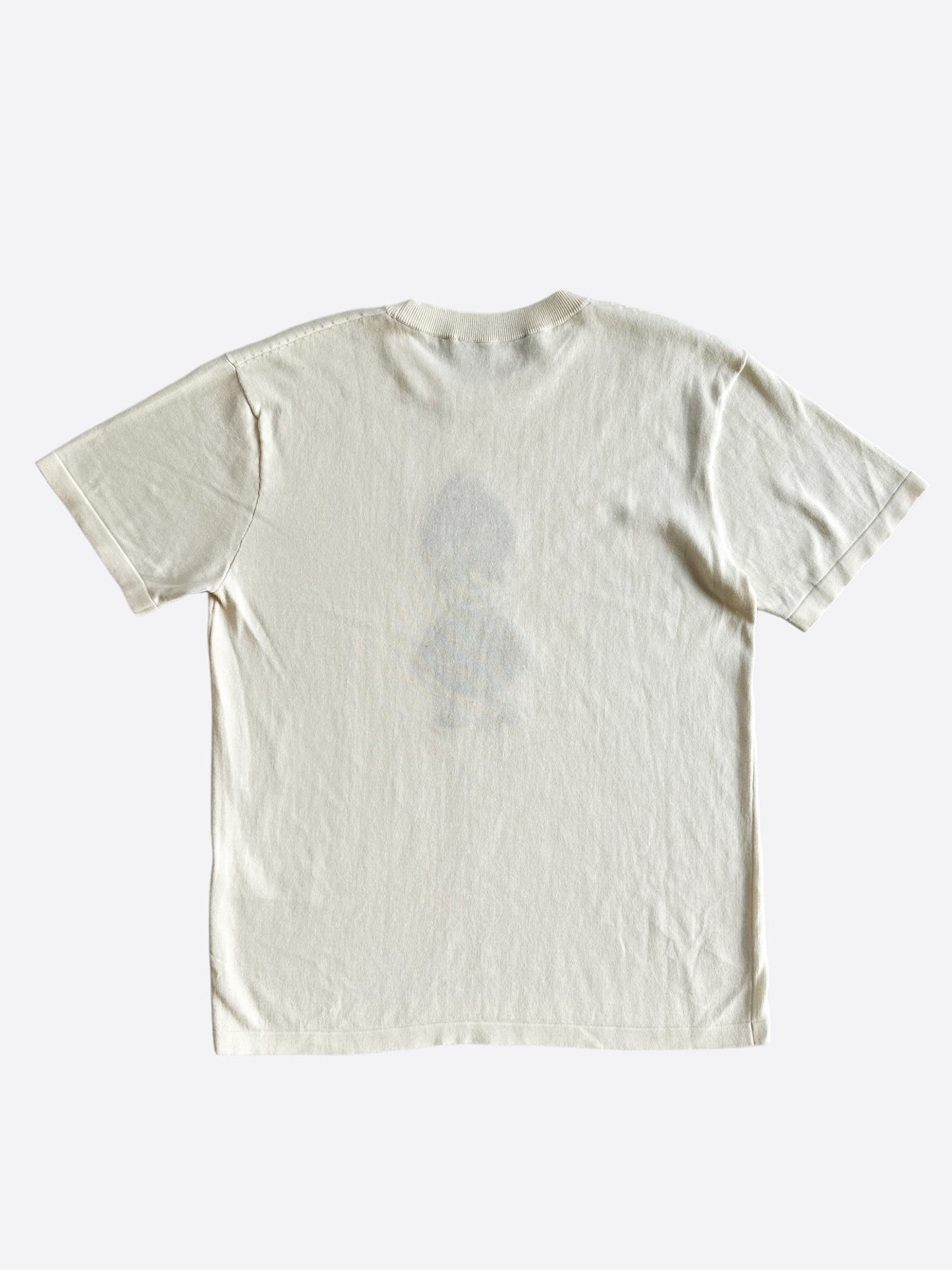 Louis Vuitton Nigo Cream Duck Logo Intarsia T-Shirt