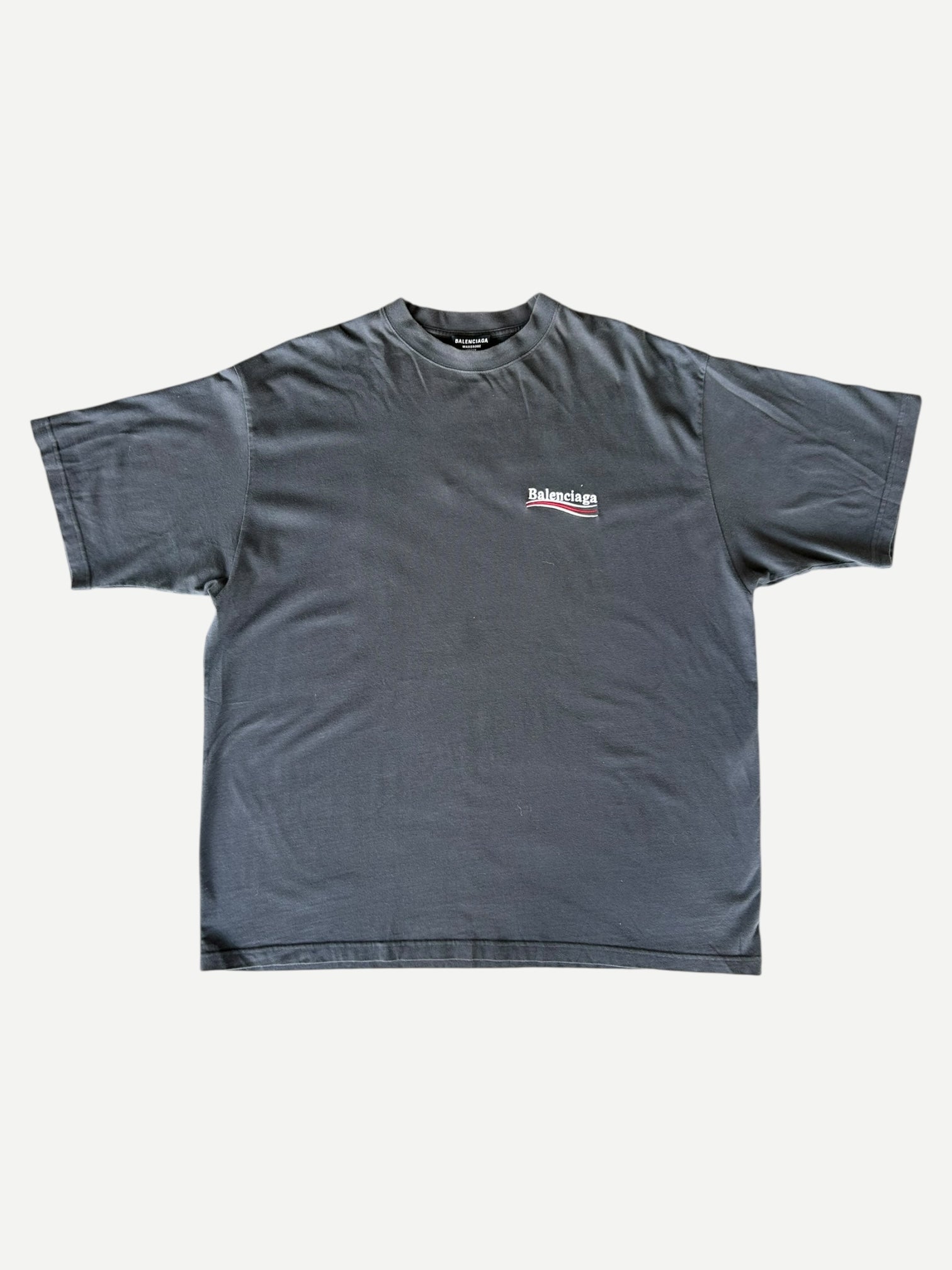 【25AW】BALENCIAGA BLACKLETTER コットン Tシャツ ロゴ 半袖 Balenciaga T-shirt with embroidered logo | Men's Clothing
