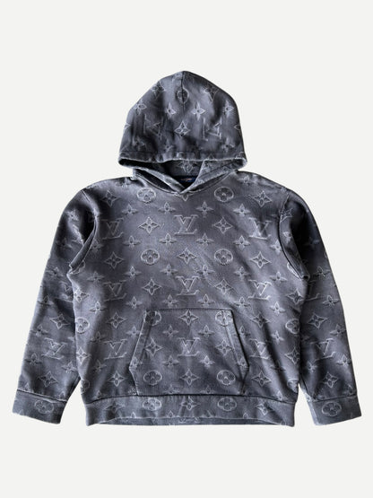 Louis Vuitton Grey 2054 Monogram Hoodie