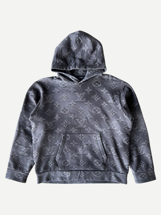 Louis Vuitton Grey 2054 Monogram Hoodie
