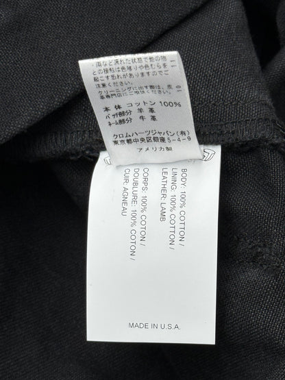 Chrome Hearts Black Cross Patch Carpenter Pants