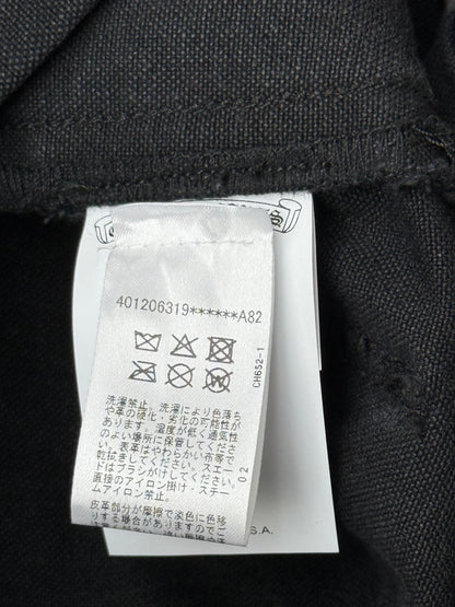 Chrome Hearts Black Cross Patch Carpenter Pants
