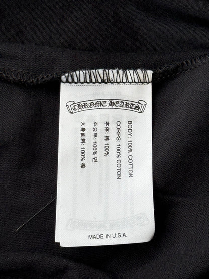 Chrome Hearts Black & Yellow Horseshoe Longsleeve T-Shirt