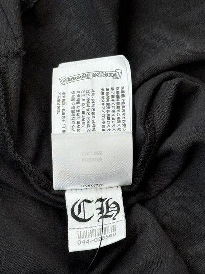Chrome Hearts Black & Yellow Horseshoe Longsleeve T-Shirt