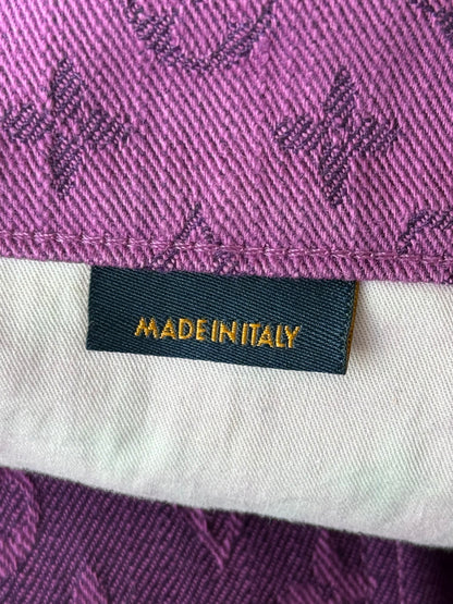Louis Vuitton Purple Monogram Slim Jeans