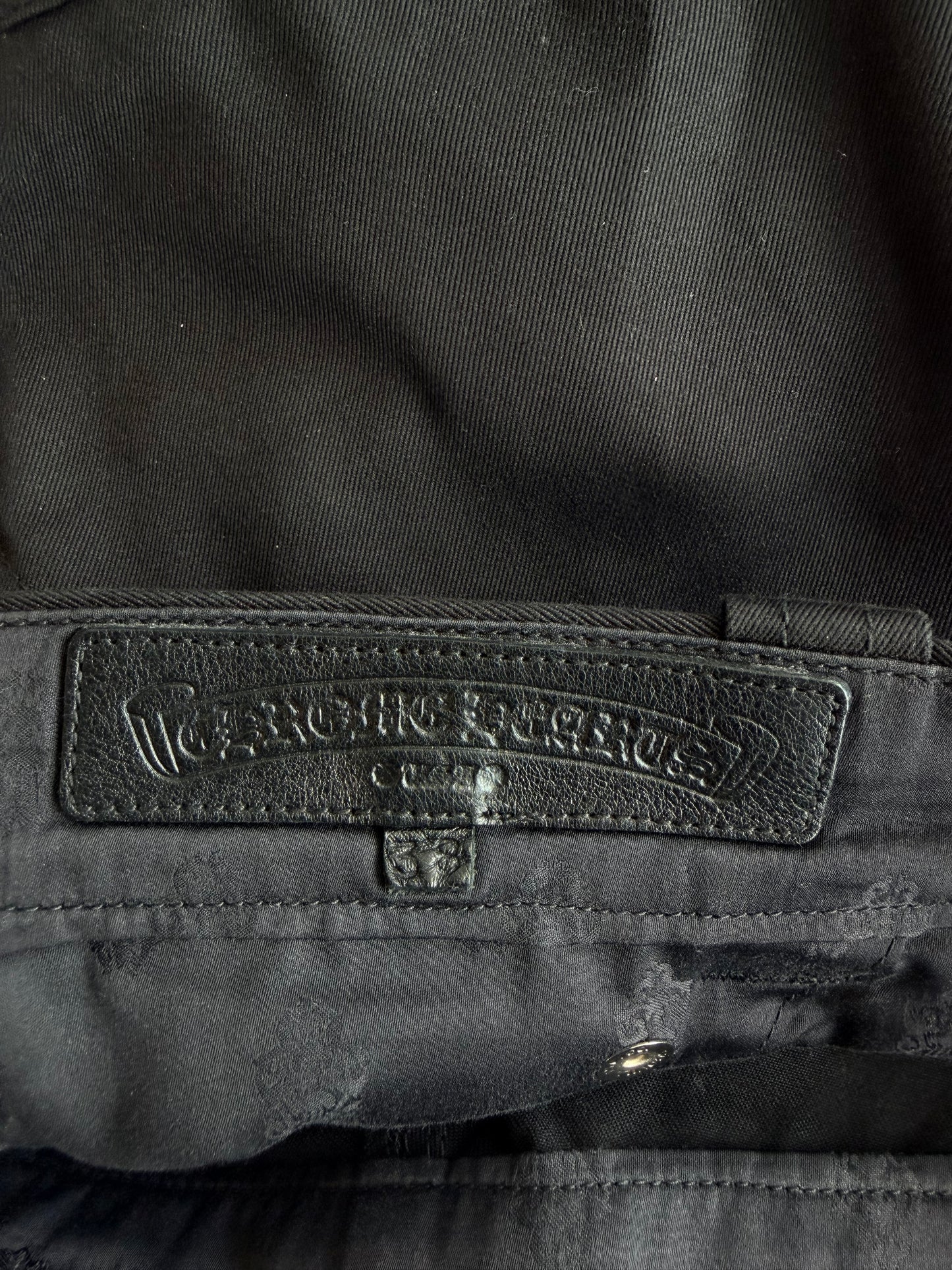Chrome Hearts Black Carpenter Shorts