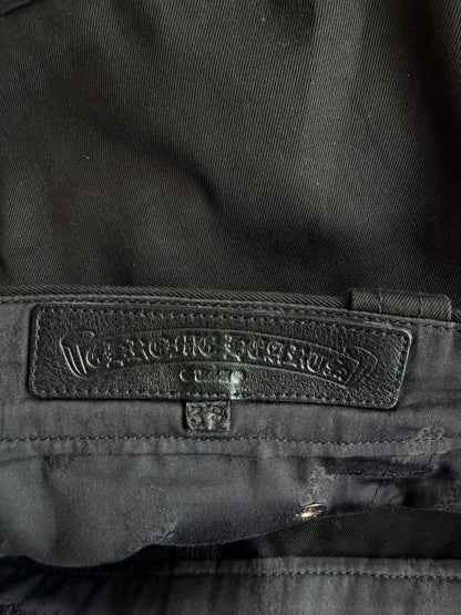 Chrome Hearts Black Carpenter Shorts
