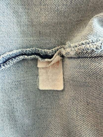 Matty Boy Blue & Multicolor Hand Painted Jeans