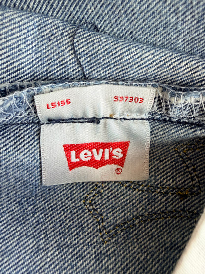Chrome Hearts Levis Blue & Multicolor Cross Patch Jeans