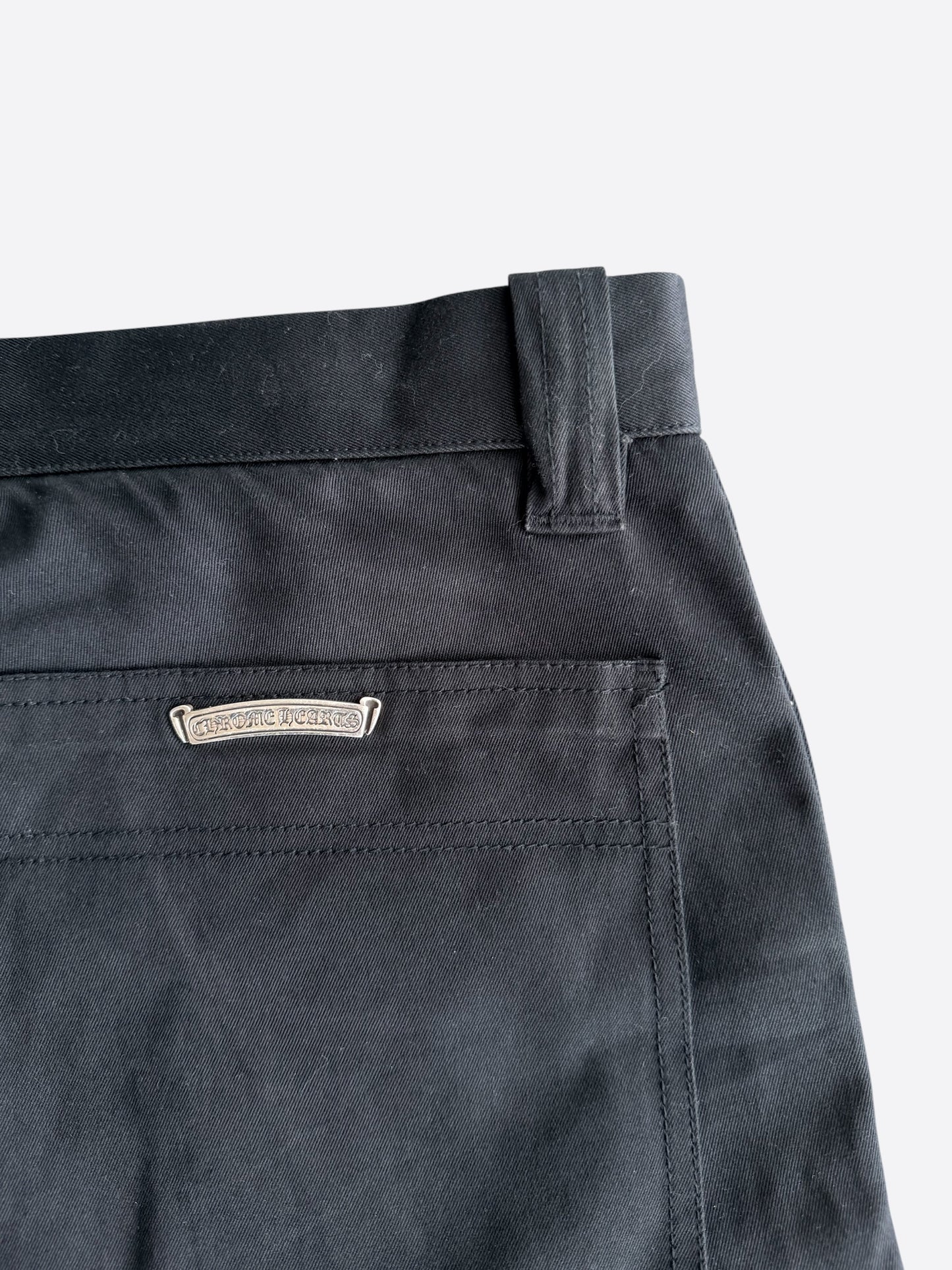 Chrome Hearts Black Carpenter Shorts