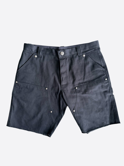 Chrome Hearts Black Carpenter Shorts