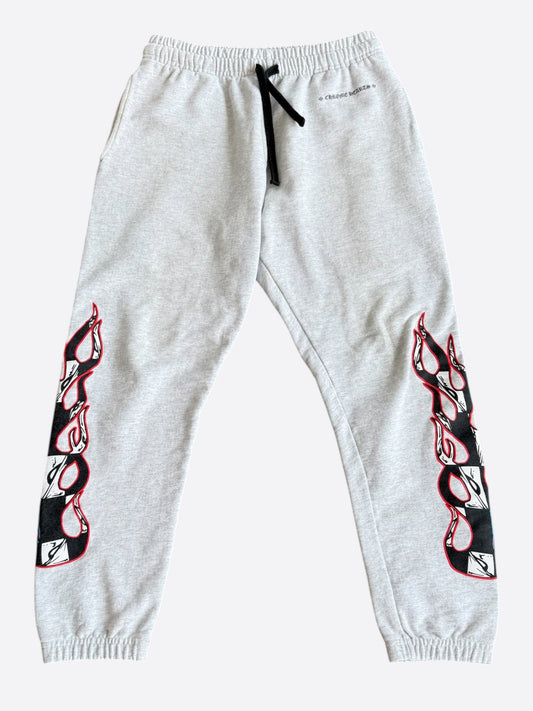 Chrome Hearts Matty Boy Grey Stay Fast Sweatpants