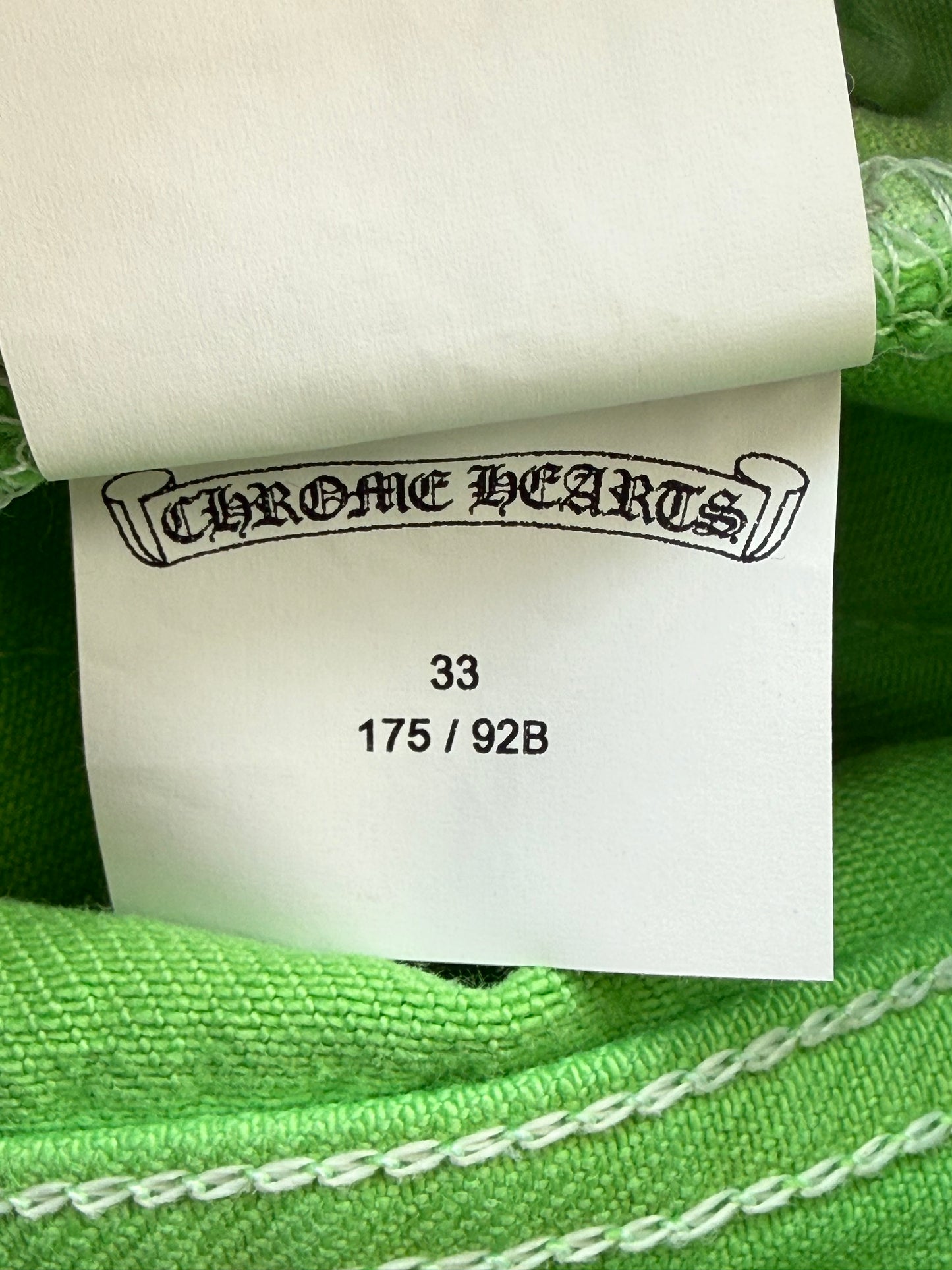 Chrome Hearts Levis Green & Black Cross Patch Jeans
