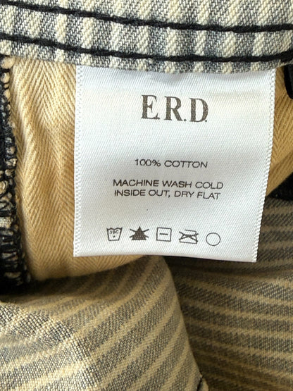 Enfants Riches Deprimes Hickory Pinstripe Shuji Distressed Carpenter Pants