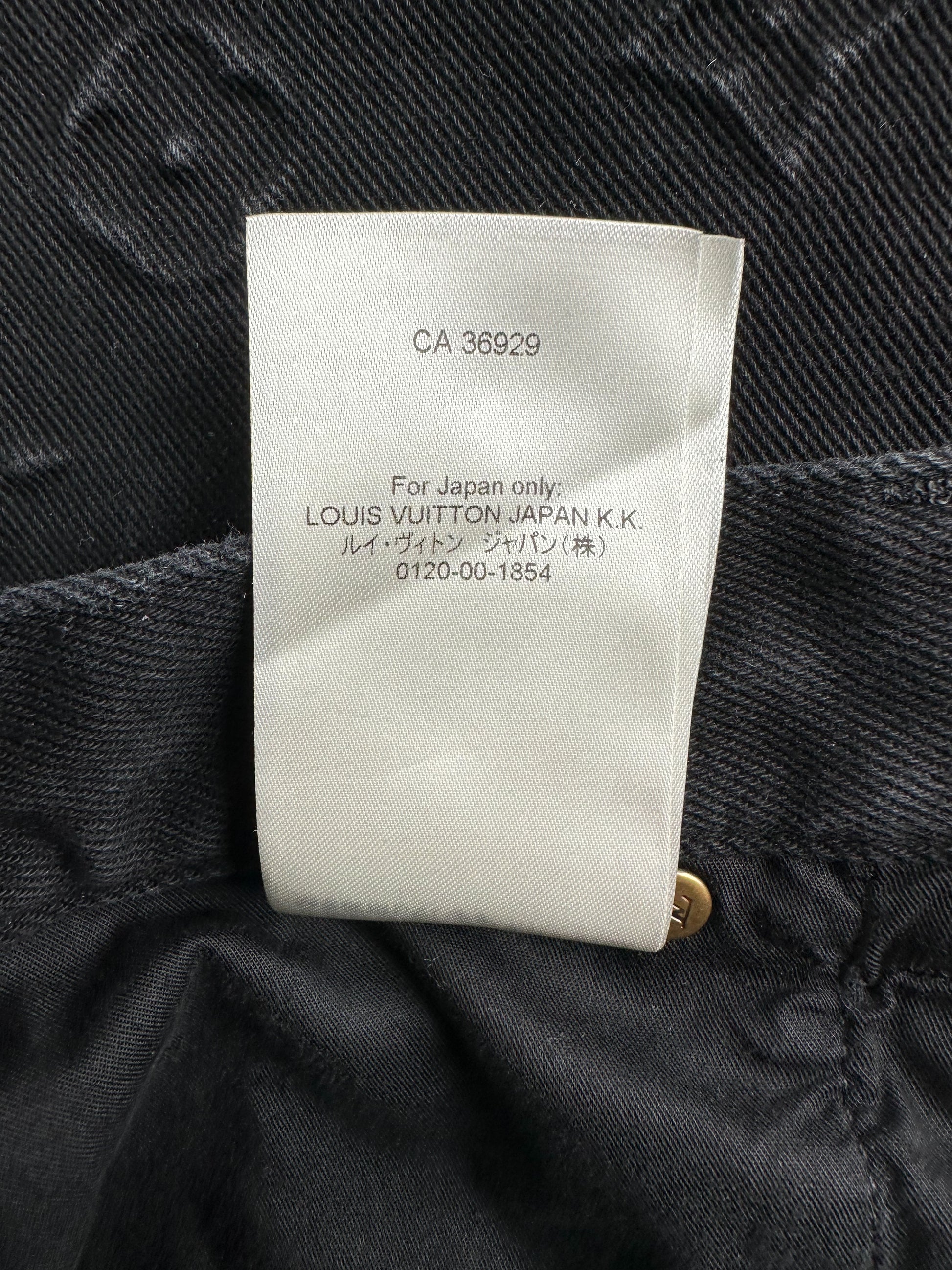 Louis Vuitton Black Monogram Carpenter Hooded Jacket – Savonches