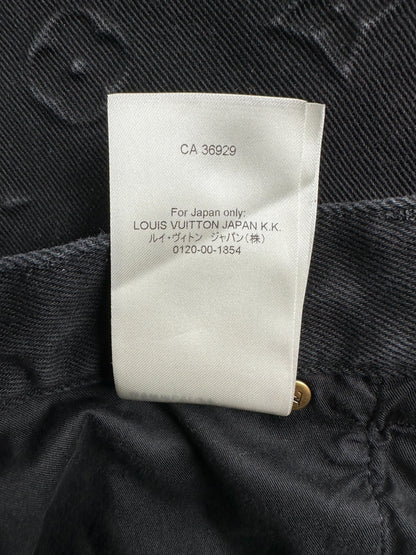 Louis Vuitton Black Monogram Carpenter Pants