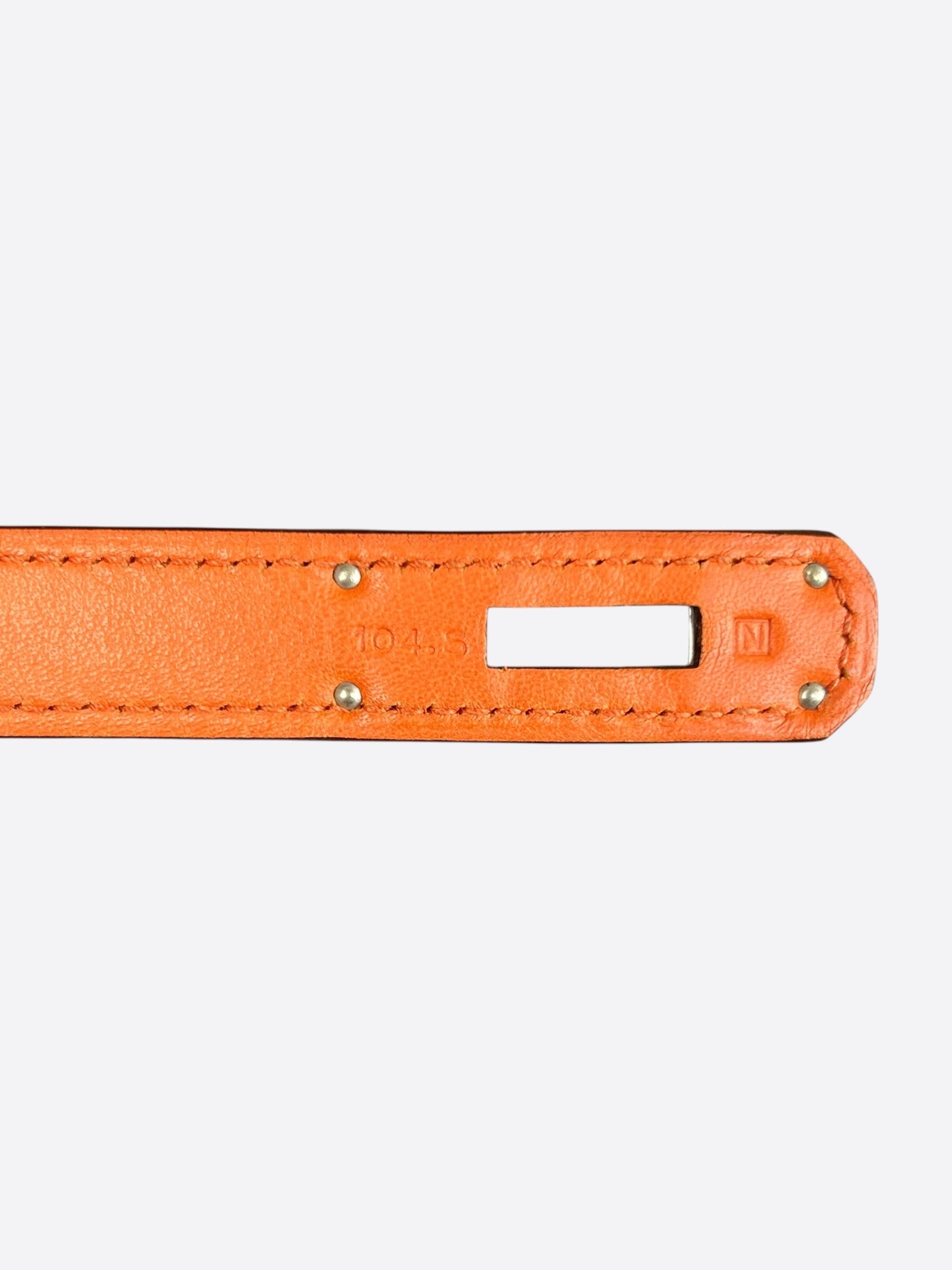 Hermes Orange Swift Birkin 35