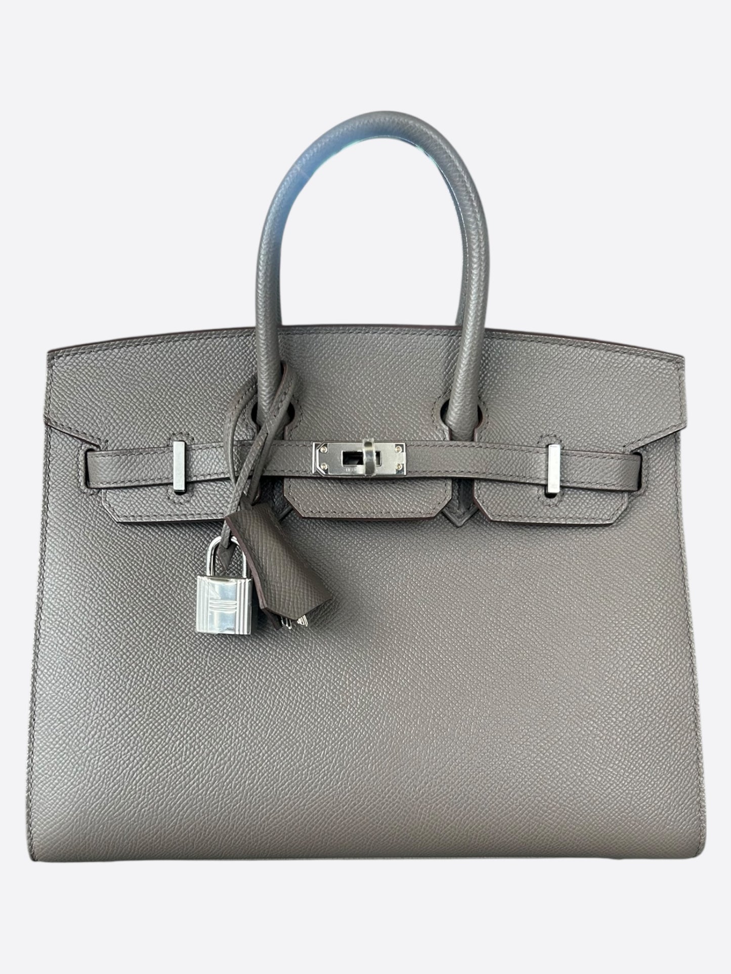 Hermes Gris Asphalte Epsom Birkin 25