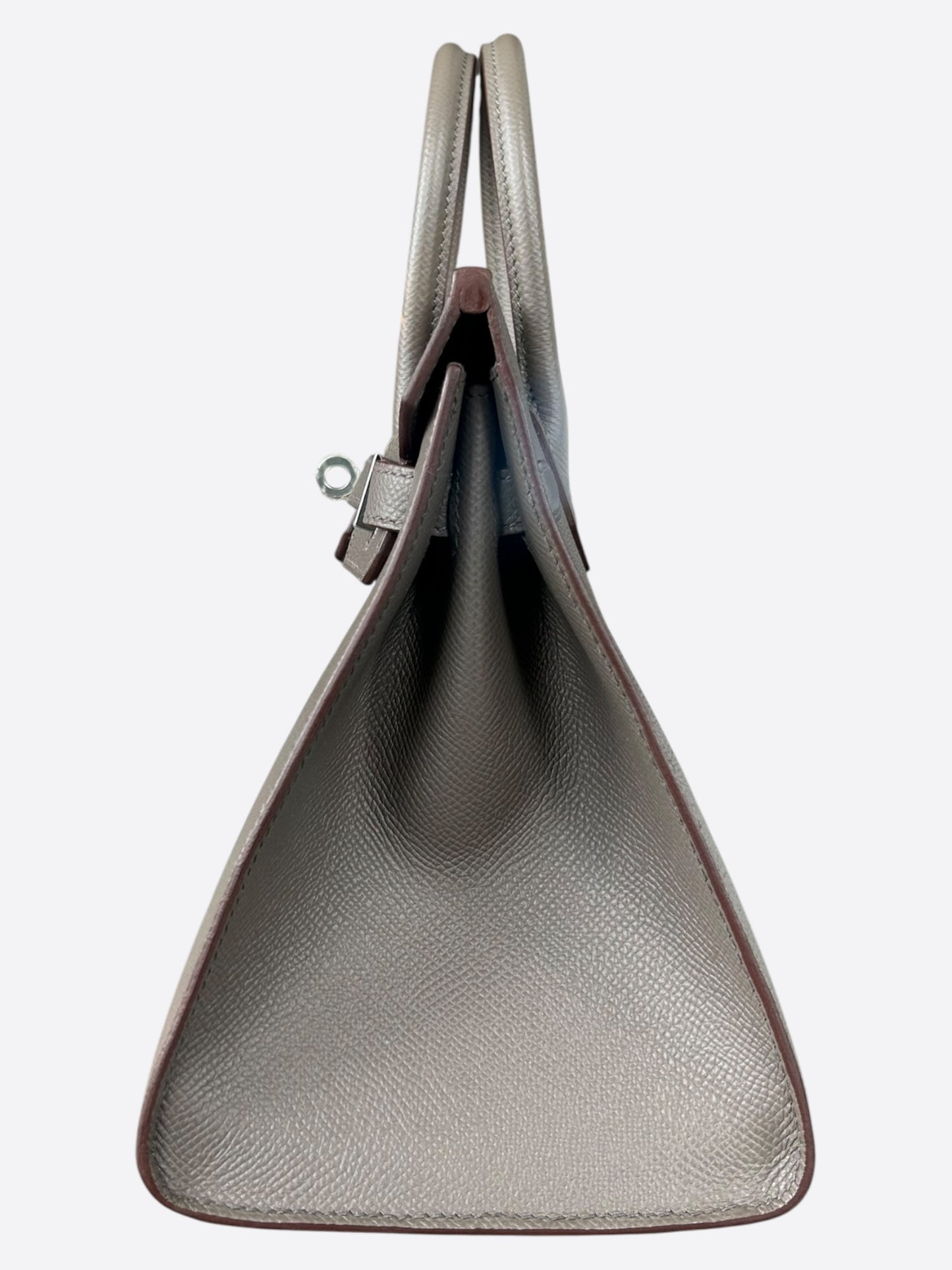 Hermes Gris Asphalte Epsom Birkin 25