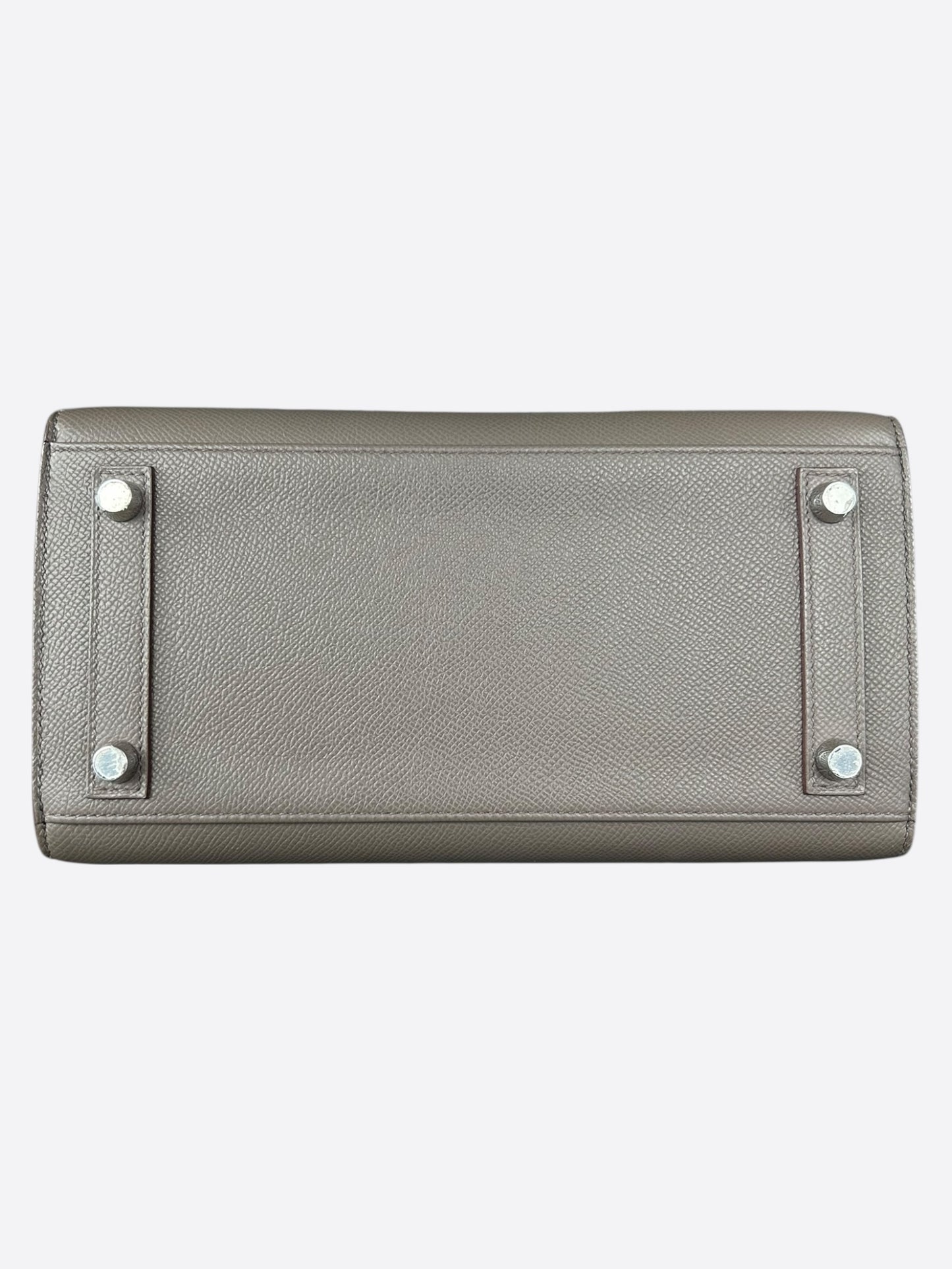 Hermes Gris Asphalte Epsom Birkin 25