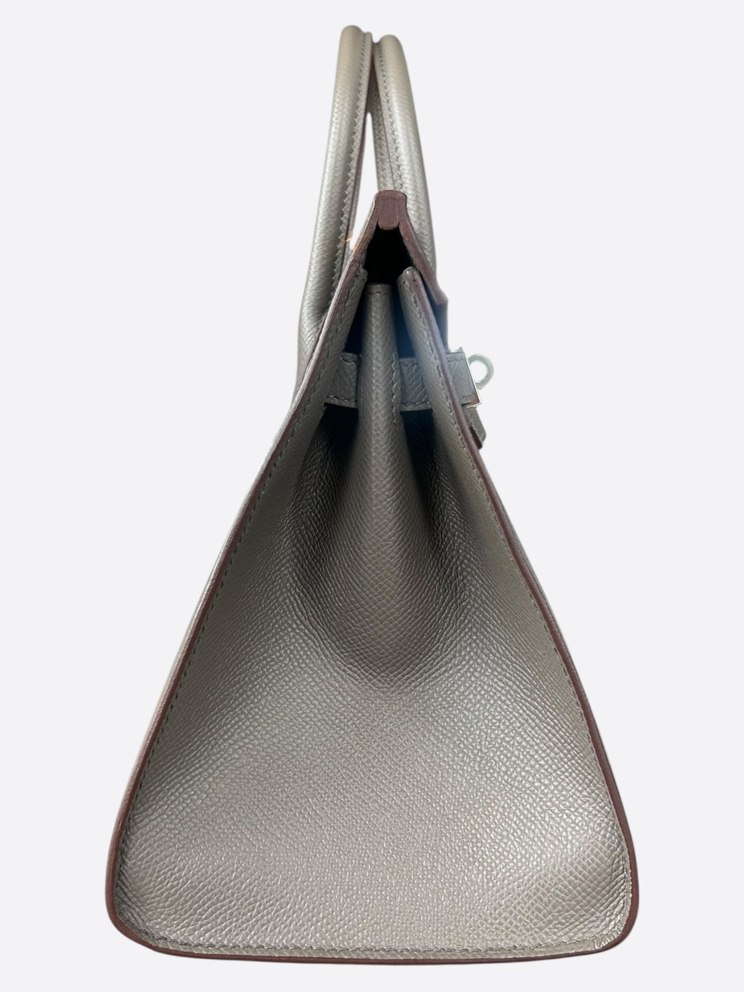 Hermes Gris Asphalte Epsom Birkin 25