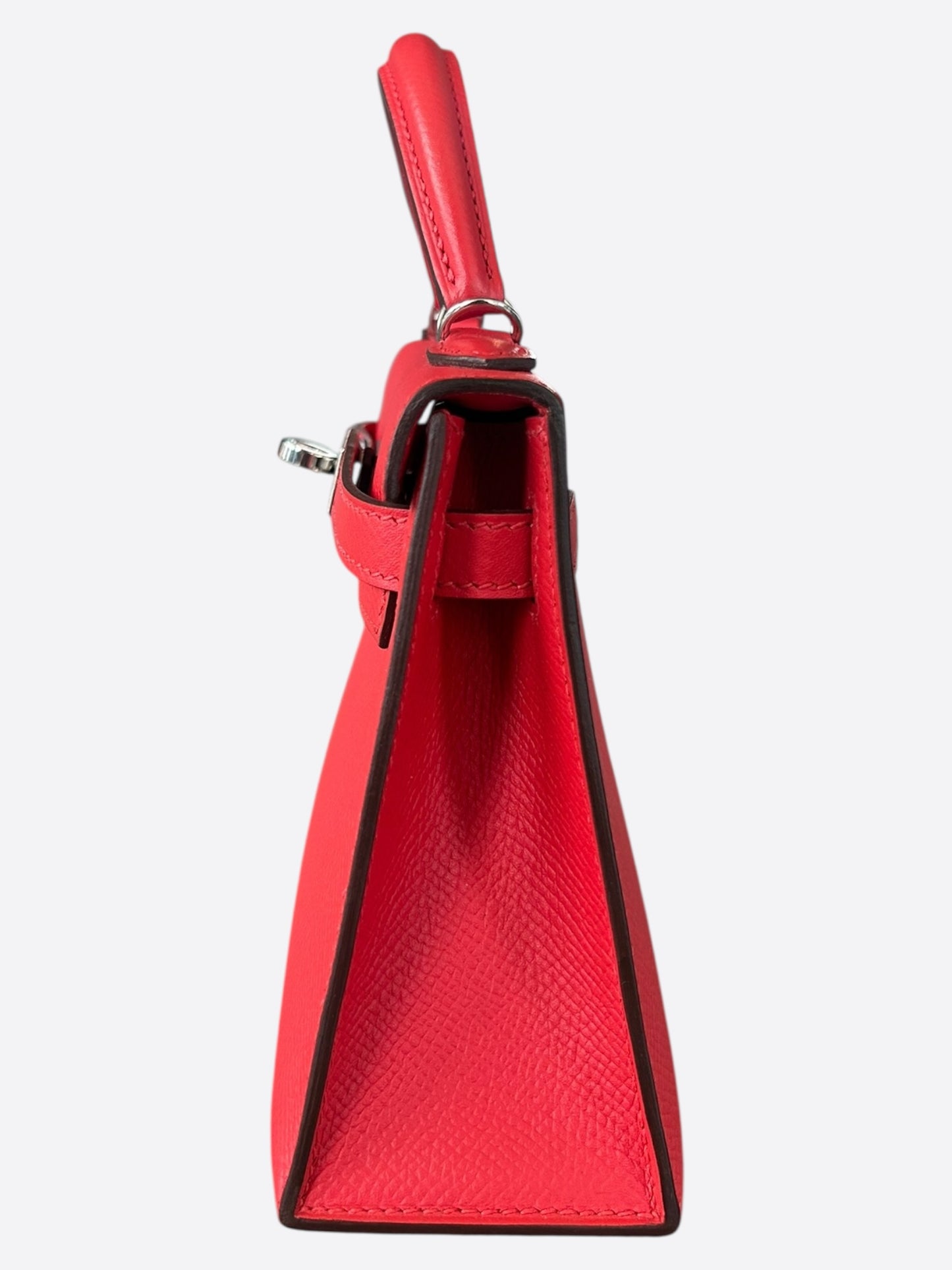 Hermès Rose Epsom Mini Kelly 20