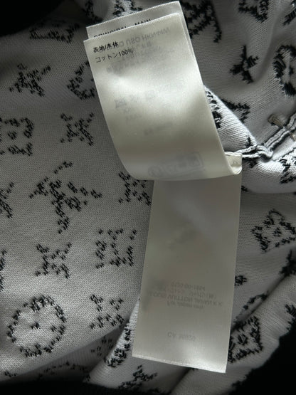 Louis Vuitton Black & White Monogram Gradient Sweater