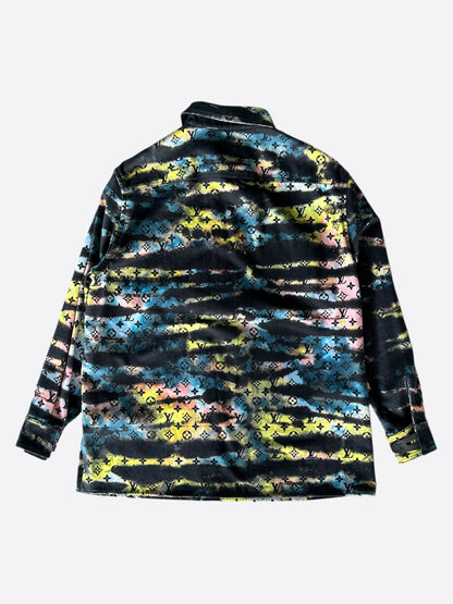 Louis Vuitton Multicolor Tie-Dye Monogram Overcoat