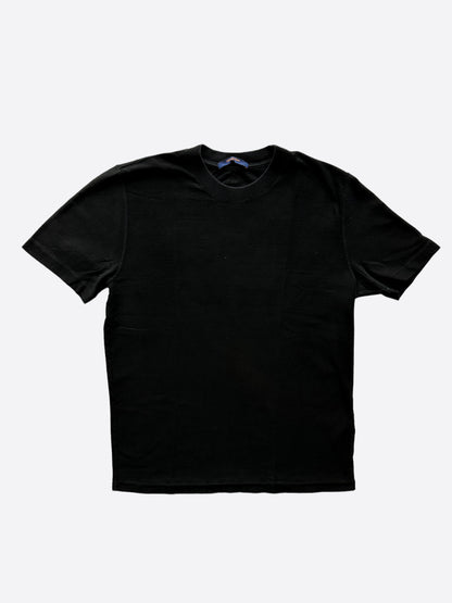 Louis Vuitton Black Space Applique Logo T-Shirt