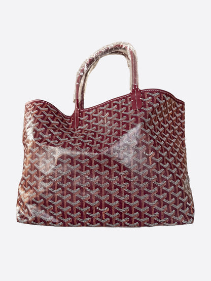 Goyard Burgundy Saint Louis GM Tote Bag – Savonches