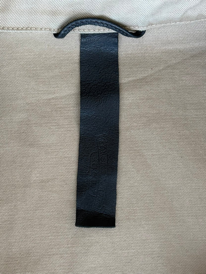 Chrome Hearts Tan, Pink & Checkered Cross Patch Work Dog Jacket